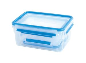 4009049303369 - Frischhaltedose Clip & Close Lebensmittelaufbewahrungsbehälter blau (transparent hellblau) Frischhaltedosen Lebensmittelaufbewahrungsbehälter 055122Lauslaufsicher hygienisch innovative Deckeltechnologie