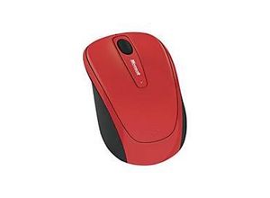 0885370434613 - Wireless Mobile Mouse 3500 - Limited Edition - Maus - 24 GHz - Flammrot glänzend