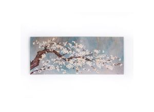 5011583150209 - Leinwandbild ART FOR THE HOME Orchidee Bilder Gr B H 100 cm x 40 cm Orchidee blau (blau braun weiß) Leinwandbilder Bilder