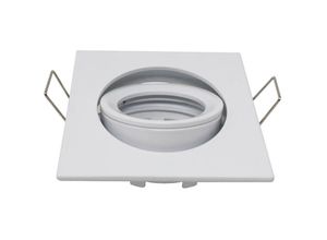 8435523831596 - Jandei - Orientierbar quadratischer Ring für Gu10 Weiß