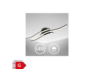 4057722007332 - Led Deckenleuchte Design 18W Matt-Weiß Wellenform Deckenlampe Wohnzimmer Flur