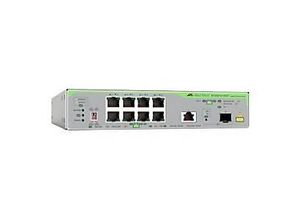 0767035224053 - CentreCOM AT-GS910 10XST - Switch - unmanaged - 8 x 10 100 1000 + 1 x 100 1000 25 G 5 G 10 G (Uplink) + 1 x 1 Gigabit 10 Gigabit SFP+ (Uplink) - an Rack montierbar