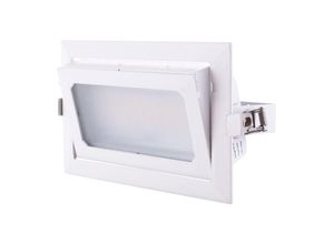 8445152210549 - Greenice - LED-Downlight-Strahler 50W 6000Lm 3000ºK Rechteckig verstellbar 40000H [HO-COB-R-OR-50W-WW]