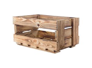 4260361230959 - Kistenkolli Altes Land - Neue Weinkisten flambiert ca 46x305x24cm Obstkiste Holzkiste Regalkiste Weinlagerung Weinregal - Geflammt 4260361230959 - Kistenkolli Altes Land - Neue Weinkisten flambiert ca 46x305x24cm Obstkiste Holzkiste Regalkiste Weinlagerung Weinregal - Geflammt