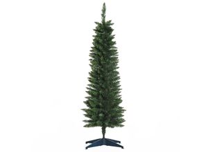 4250871290208 - Künstlicher Tannenbaum grün 46 x 150 cm (ØxH) Weihnachtsbaum Christbaum Xmas tree Weihnachtsdeko