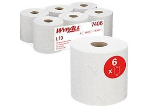 5027375053672 - WYPALL* Wischtuch L-10 EXTRA + Zentralentnahme RCS aus Airflexmaterial 2400 Tücher 1-lagig