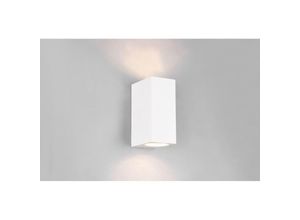 4017807519020 - Webmarketpoint - Double Emission Squared Wandleuchte GU10 Roya White IP44 Trio Lighting