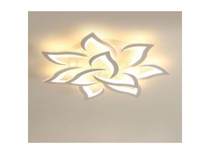 0725889892149 - Goeco - LED-Deckenleuchte 36W 3060LM Moderne Deckenleuchte Durchm 58cm Acryl LED-Deckenleuchte 3 Lichter für Wohnzimmer Schlafzimmer Küche