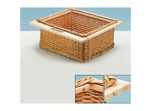 4023149418983 - Weidenkörbe mit Holzrahmen 320 x 500 x 210 mm - Hettich