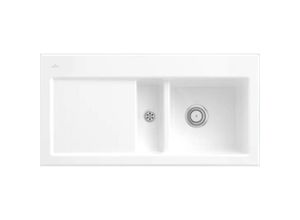 4022693872272 - Villeroy&Boch Spülbecken Küchenspüle Subway 60 Weiß Alpin 1000x510mm Unterschrankbreite 60cm