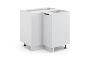 4066731390458 - Eckschrank Fame-Line Weiß Landhaus 805 cm ap Anthrazit Vicco 4066731390458 - Eckschrank Fame-Line Weiß Landhaus 805 cm ap Anthrazit Vicco