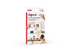 4063565069154 - - Sugru by ® - Formbarer Allzweckkleber 8er-Pack 8 x 35 g Rot Blau Gelb Schwarz & Weiß - vielseitige Klebeknete - zum Reparieren Kleben