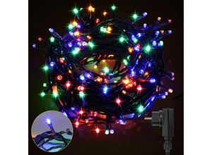 9496896473416 - 30M led Lichterkette Weihnachtsdeko Beleuchtung IP44 Außen Innen Party Garten 8 Modi 300LEDs Bunt - Vingo