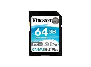 0740617301397 - KINGSTON Canvas Go! Plus 64 GB SDXC Speicherkarte SDG3 64GB