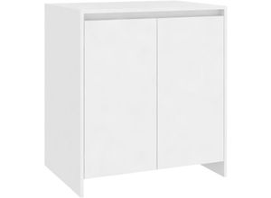 8720286835142 - Bonnevie - SideboardKommode Weiß 70x41x75 cm Holzwerkstoff vidaXL