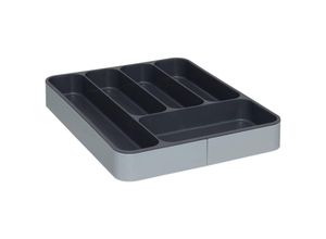 3560232962455 - - Ausziehbarer besteckkasten grau - 5five 3560232962455 - - Ausziehbarer besteckkasten grau - 5five