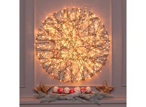 8024199074736 - Webmarketpoint - Lineare Kette tle 600 led traditionell und warmweiss 2+245m Weihnachtsbeleuchtung