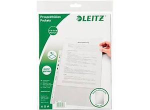 4002432368068 - LEITZ Prospekthülle 4770 DIN A4 oben offen 15 Stück glasklar transparent