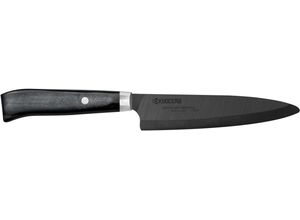 4960664673933 - Allzweckmesser KYOCERA JAPAN Kochmesser schwarz (schwarz gesamtlänge 25 cm) Keramikmesser extrem scharf Hochleistungsklinge Zirkoniakeramik handgeschliffen