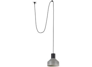 8421776242265 - Farolighting - Faro kombo Graue Kuppel-Pendelleuchte Ø200 mit Stecker 3000K