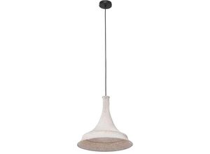 4059157358713 - - Pendelleuchte Hängelampe Deckenleuchte Esszimmerleuchte Küchenlampe Weiß h 56 cm