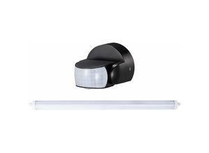 4059157283640 - Etc-shop - led Röhre mit Bewegungsmelder Feuchtraum led Feuchtraumleuchte 120 cm Werkstattlampe Wannenleuchte IP65 1x led 36W 2880lm neutralweiß l