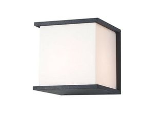 5213006842634 - Larissa Lighting - Teteven Außenleuchte Wandleuchte 1 Licht Aluminium Graphit IP54