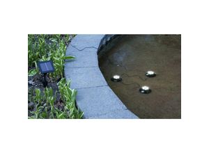 7391482063229 - Star Trading - LED-Solar-Wasserlicht Water Light 3 Spots schw