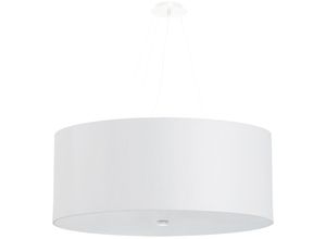 5903282708334 - SL0789 Pendelleuchte OTTO 70 weiß L 70 B 70 H 110cm Fassung E27 dimmbar