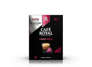 7617014193173 - Kaffeekapseln Lungo Forte kompatibel zum Nespresso®-System 100 % Arabica Röstkaffee Intensität 8 10 UTZ-zertifiziert 36 Stück