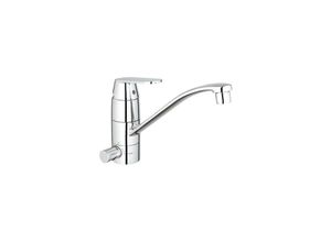 4005176889158 - Eurosmart Cosmo Spültischmischer flacher Auslauf Absperrventil chrom EC31161000 - Grohe