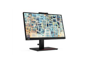 0194632369496 - ThinkVision T22v-20 - LED-Monitor - 546 cm (215) (215 sichtbar) - 1920 x 1080 Full HD (1080p) - IPS - 250 cd m² - 10001 - 4 ms - HDMI VGA DisplayPort - Lautsprecher - Raven Black