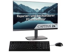 4046373848821 - CAPTIVA All-in-One PC All-In-One Power Starter I84-882 Computer Gr Microsoft Windows 11 Pro (64 Bit) 32 GB RAM 1000 GB SSD schwarz