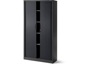 5902560335163 - Spint T-001 Schließfachschrank Fächerschrank Wertfachschrank Aktenschrank mit Rolladentür 185 cm x 90 cm x 45 cm Anthrazit - Jan Nowak