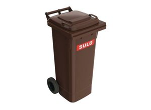 4020747933603 - Sulo Deutschland Gmbh - Müllgroßbehälter 80l hdpe braun fahrbarnEN 840 sulo