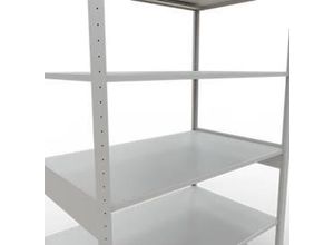 4004514293459 - SCHULTE Lagertechnik - StecksGrundr mit Längenriegel - 2500x1300x800 mm Typ 150 kg