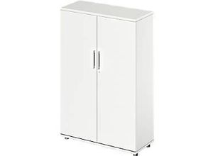 4250510806043 - Genius Flügeltürenschrank TETRIS WOOD 4 OH Höhe inkl Gleiter B 1000 mm weiß