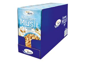 4316268551892 - Kornmühle Knusper Müsli weniger süß 600 g 6er Pack