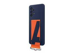 8806094237672 - Silicone Cover mit Strap EF-QA536 für Galaxy A53 Navy EF-GA536TNEGWW (EF-GA536TNEGWW) - Samsung