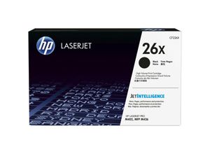 0190780576106 - HP Original 26X Toner Doppelpack schwarz hohe Kapazität 2 x 9000 Seiten (CF226XD)