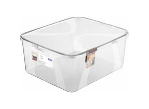 7610859239297 - Rotho LONA Aufbewahrungsbox mit Deckel transparent Praktische Kunststoffbox schützt Inhalt vor Staub und Feuchtigkeit Füllmenge 19 Liter 7610859239297 - Rotho LONA Aufbewahrungsbox mit Deckel transparent Praktische Kunststoffbox schützt Inhalt vor Staub und Feuchtigkeit Füllmenge 19 Liter