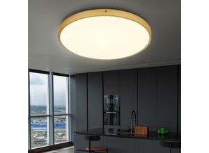 9007371479573 - Led Deckenleuchte Wohnzimmerlampe Deckenlampe Esszimmerleuchte Flurlampe Metall Kunststoff messingfarben Abstrahlwinkel 30W 2700lm 3000K warmweiß 9007371479573 - Led Deckenleuchte Wohnzimmerlampe Deckenlampe Esszimmerleuchte Flurlampe Metall Kunststoff messingfarben Abstrahlwinkel 30W 2700lm 3000K warmweiß