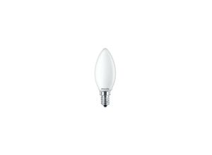 8718699762650 - - LED-Kerzenlampe EyeComfort - 43W - 470 Lumen - 4000K - E14 - 93007 - Blanc