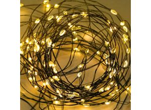 0765351569568 - Aufun - 150M led Lichterkette aus Kupferdraht 1500 LEDs 8 Modi Wasserdicht IP44 mit Stecker und Fernbedienung Timer ideal für Weihnachtsdeko