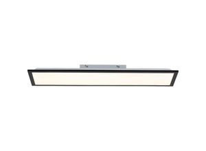 4043689982089 - Led Deckenleuchte Flat schwarz 795 x 245 cm warmweiß Deckenleuchte - Leuchten Direkt