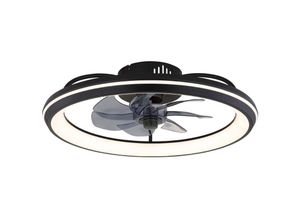 9007371527298 - Lighting - Deckenventilator Deckenlampe Flurleuchte Lüfter Fernbedienung dimmbar led d 50cm