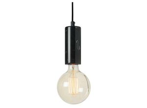 5213006847158 - Larissa Lighting - Zambelis Pendelleuchte in Schwarz E27 60mm - black