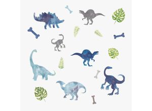 0034878036076 - RoomMates Wandsticker Watercolor Dinosaurier