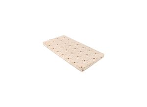 3801107030245 - Kikkaboo Babybett Matratze Fantasia Plus 120 x 60cm Reißverschluss Baumwollbezug beige