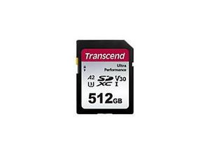 0760557856832 - TS64GSDC340S SDXC-Karte 512 GB A1 Application Performance Class A2 Application Performance Class v30 Video Speed Class UHS-Class 3 stoßsicher